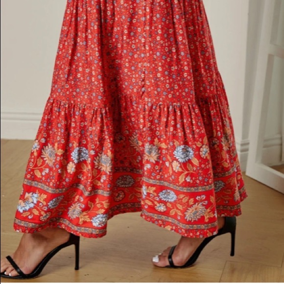 Blossom maxi floral skirt - Picture 7 of 15